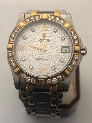 Concord watch saratoga diamond - watch,